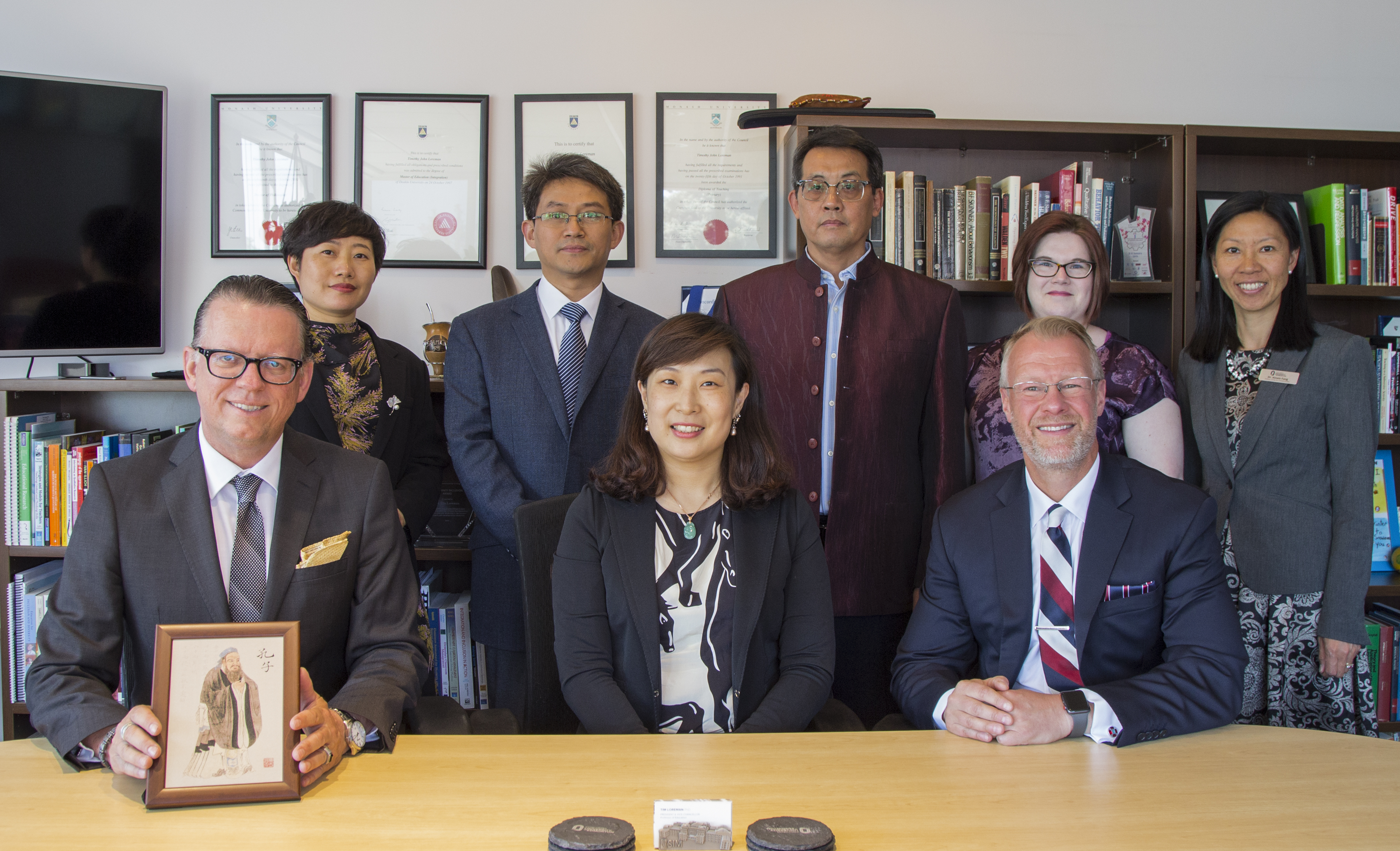 QLNU visits CUE