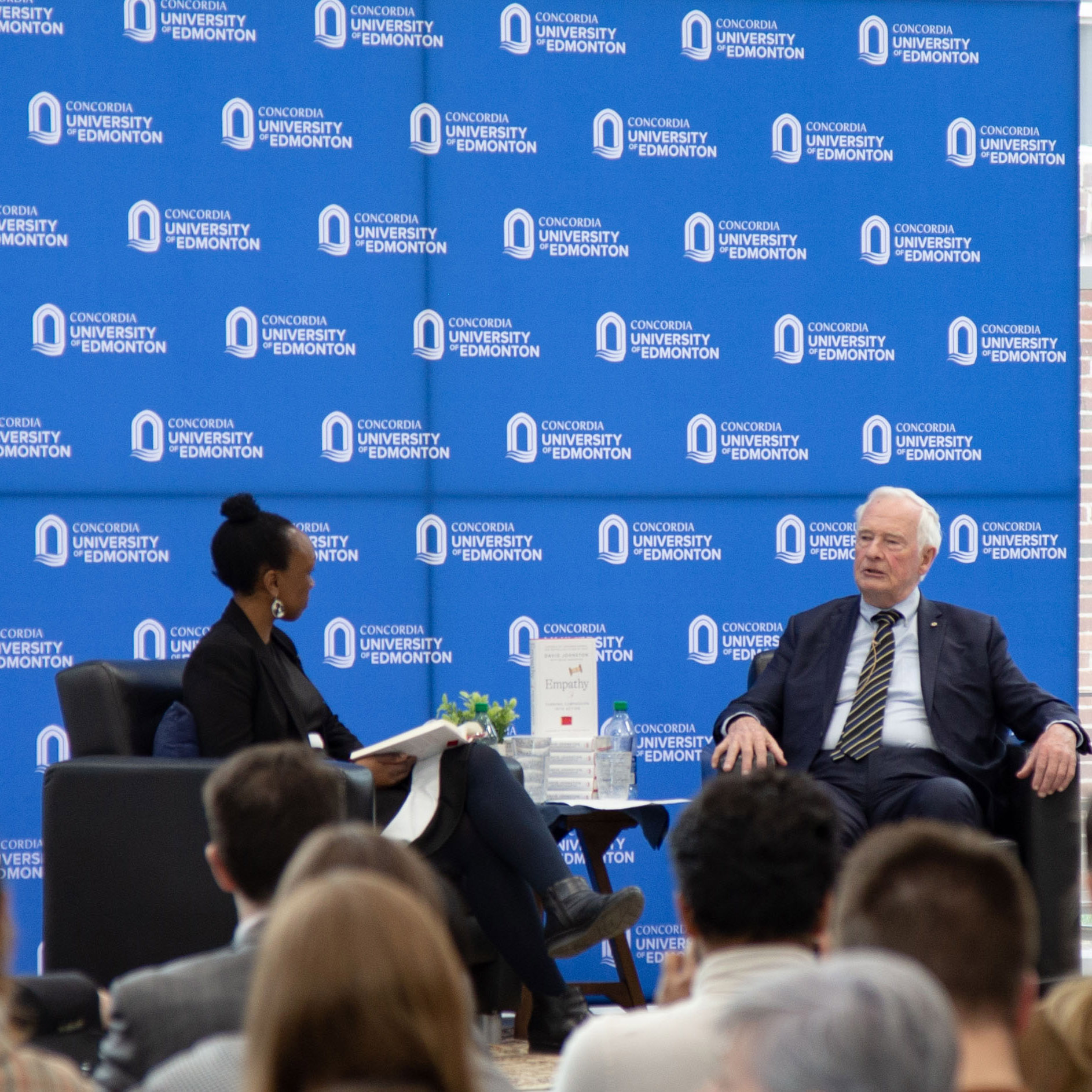 An inspiring evening with the Rt. Hon. David Johnston on how to turn empathy into action
